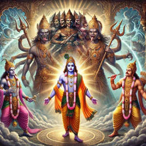 हिरण्याक्ष, रावण और शिशुपाल एक ही थे