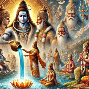 गंगा पृथ्वी पर दो बार आई है